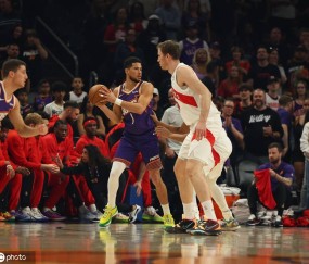 布克25分格林20分巴恩斯17分 太阳大胜猛龙