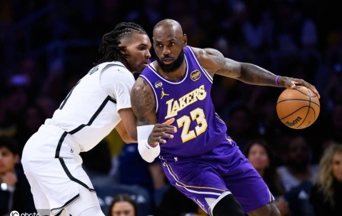 东契奇41+8詹姆斯14+6+8 里夫斯26分湖人送篮网10连败