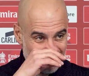 一日英超速递：瓜迪奥拉再显幽默本色，阿森纳门将拉亚领跑金手套榜